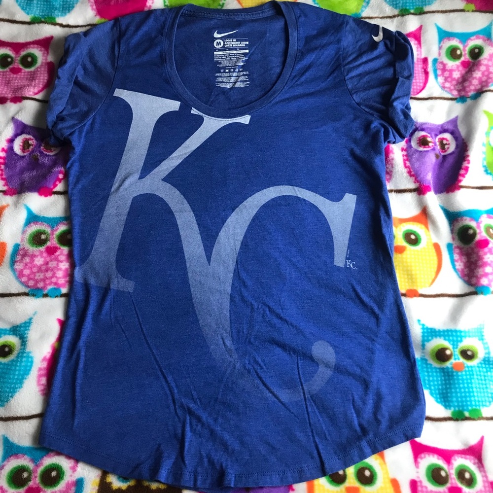 Nike Kansas City Royals Blue Tee Size M